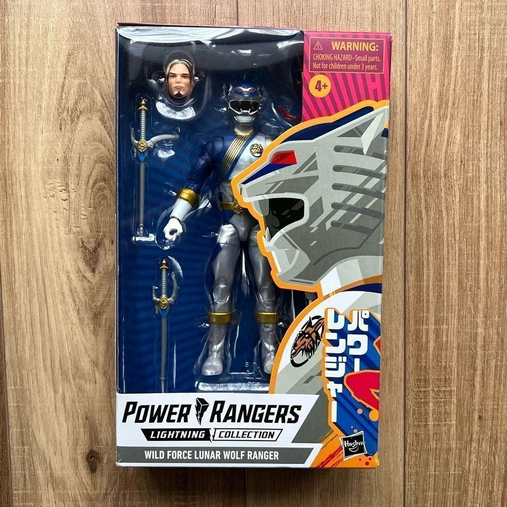 Power Rangers Lightning Collection Wild Force Lunar Wolf Ranger Action Figure